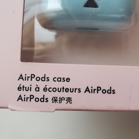 Kate Spade Light Blue AirPods Case with Floral Design. NWT. - Picture 6 of 8